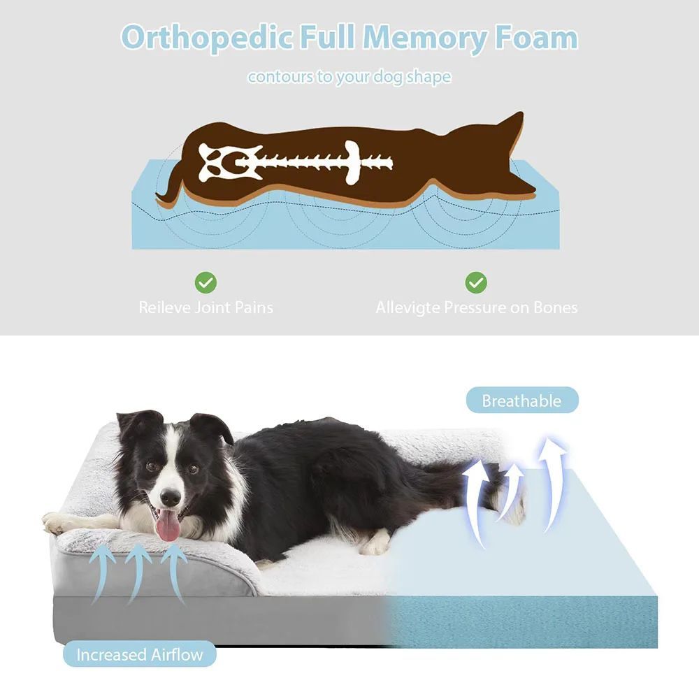#1 High Quality Orthopedic Dog Bed