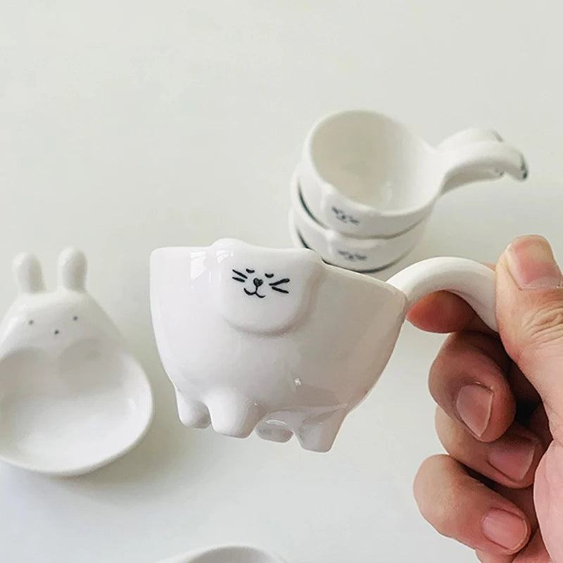 Ceramic Dipping Bowl, Cute Animal Shapes