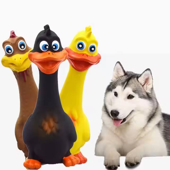 3pcs  Latex Screaming Chicken Toys Eco Friendly