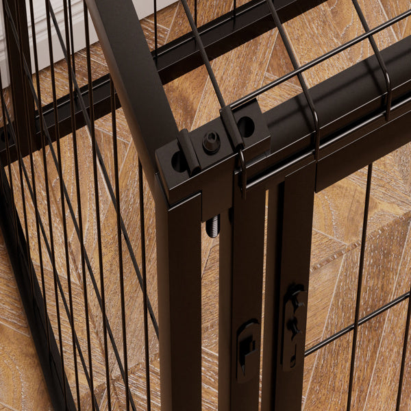 Dog Cage 47.2 Inches, Suitable For Small And Medium-sized Dogs