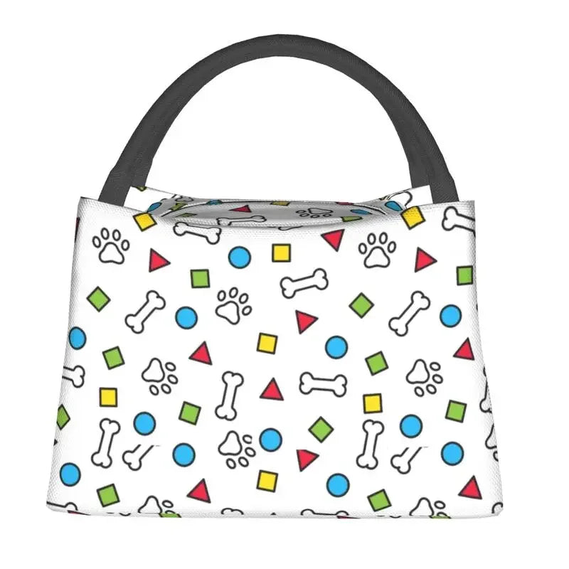 Cute Dog Paw Toys Thermal Insulated Lunch Bag