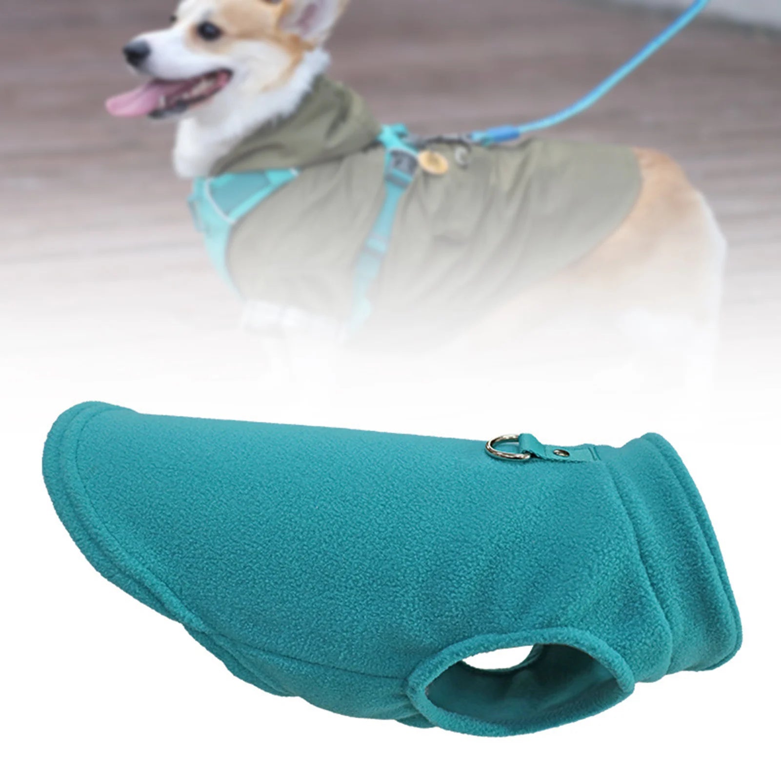 Polar-Fleece Pets Clothes With Buckle