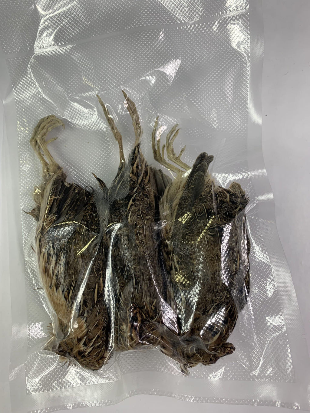 Quail Whole Pray dehydrated for Bird Dog Training or Falconry