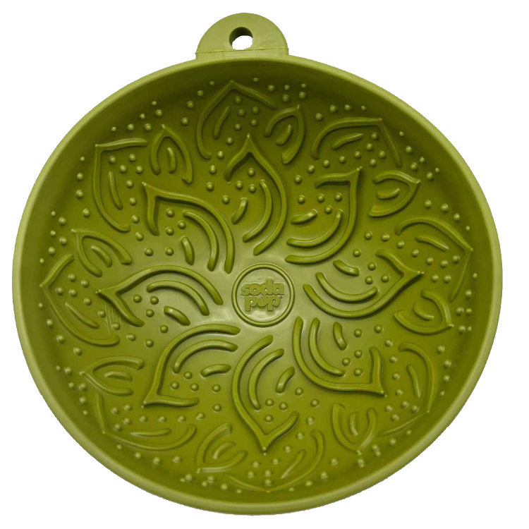 Garden of Eatin' Tipsy Bowl - Wobble Lick Mat for Dogs & Cats | USA Made