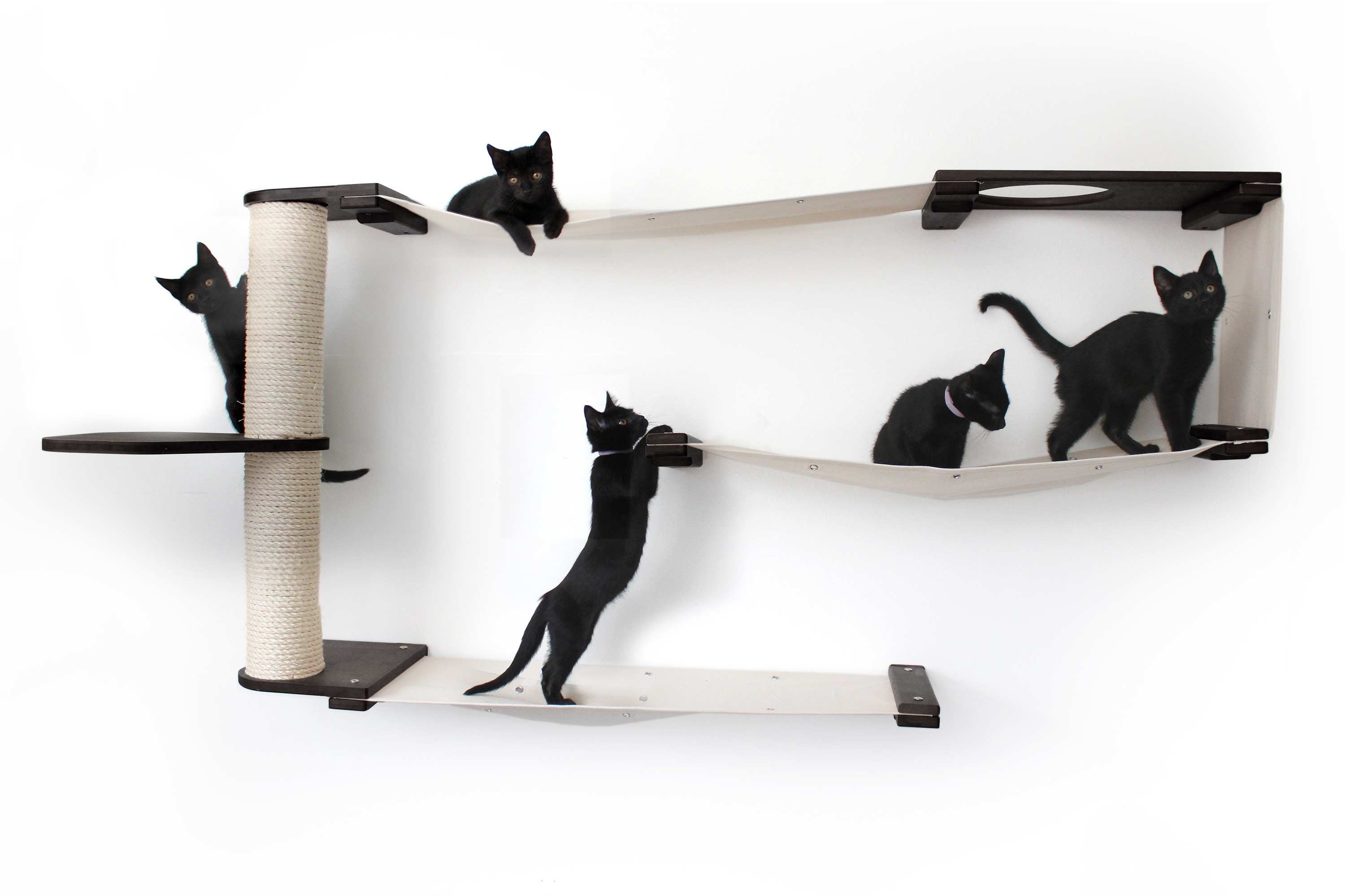 Cat Maze Wall - 3 Tier Cat Tree