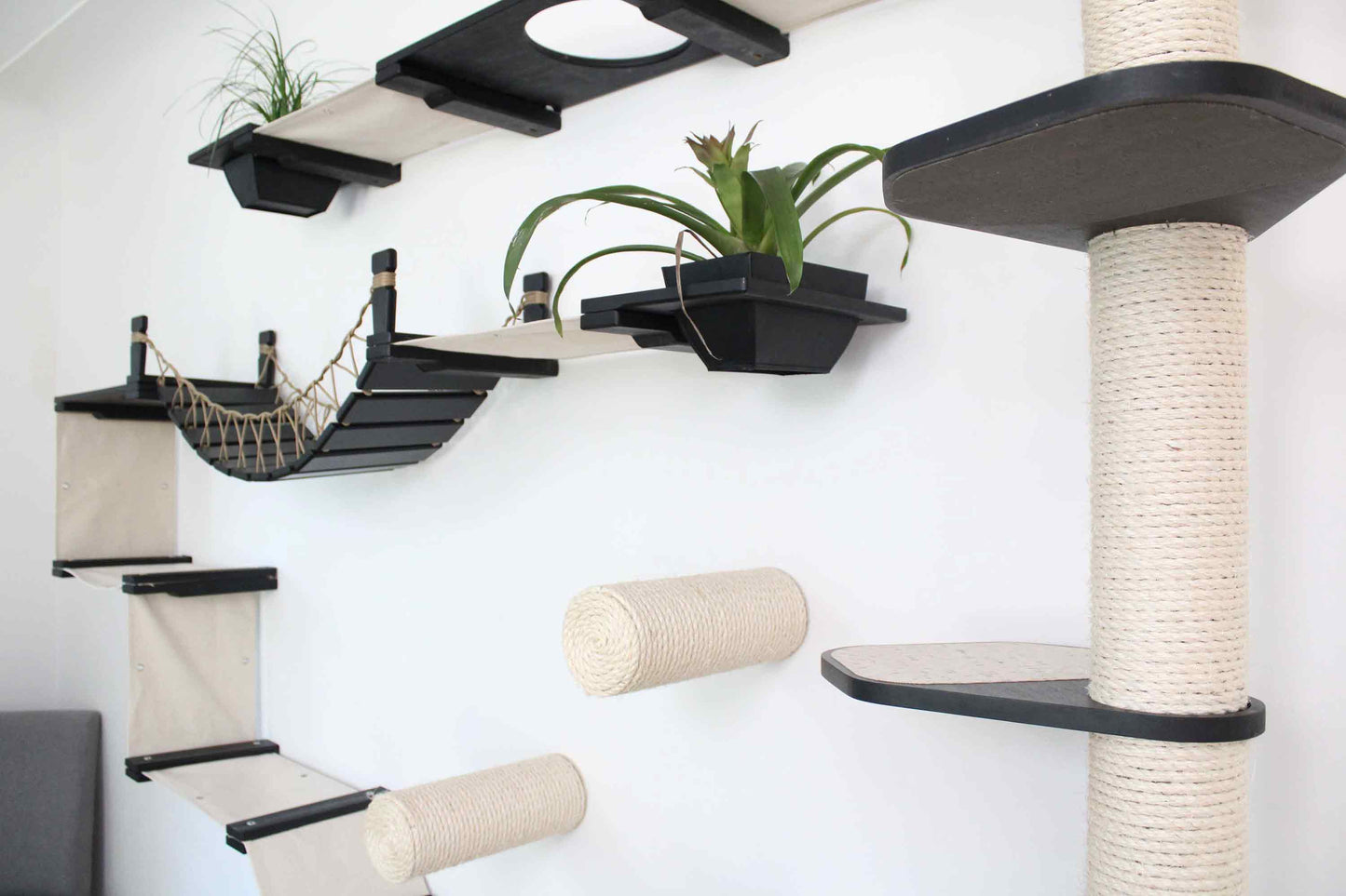 The Juggernaut - Indoor Cat Playground for Wall