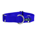 5/8″ and 1″ Royal Blue Nylon Martingale Dog Collar