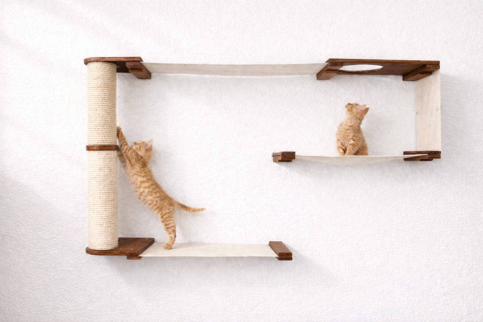 Cat Maze Wall - 3 Tier Cat Tree