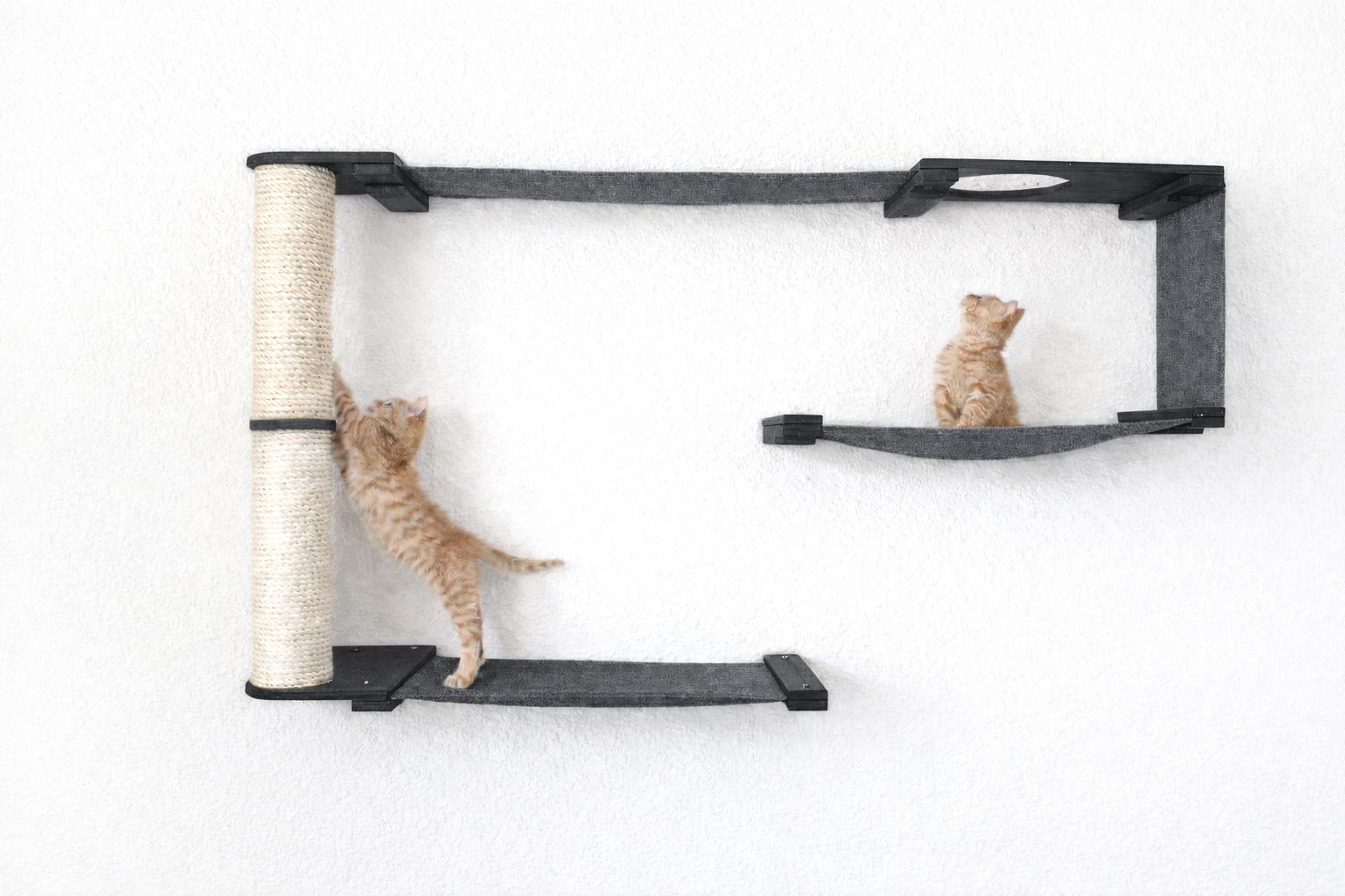 Cat Maze Wall - 3 Tier Cat Tree