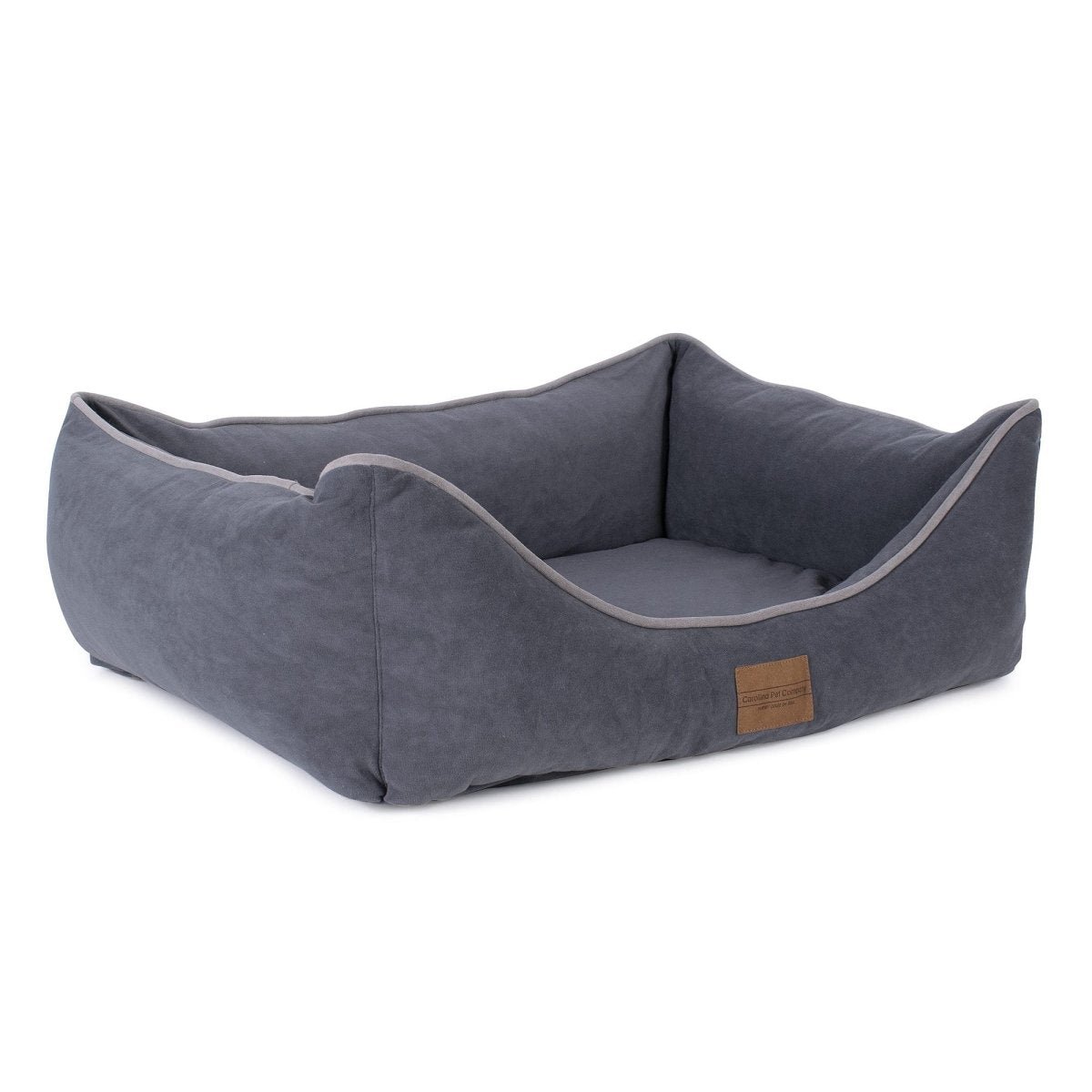 Microfiber Kuddle Lounge Comfort Dog Bed