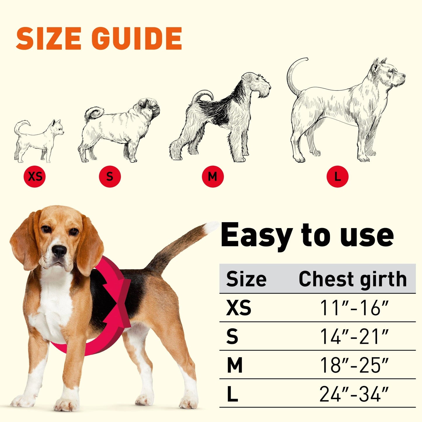 Nylon Flat Step-In Dog Harness