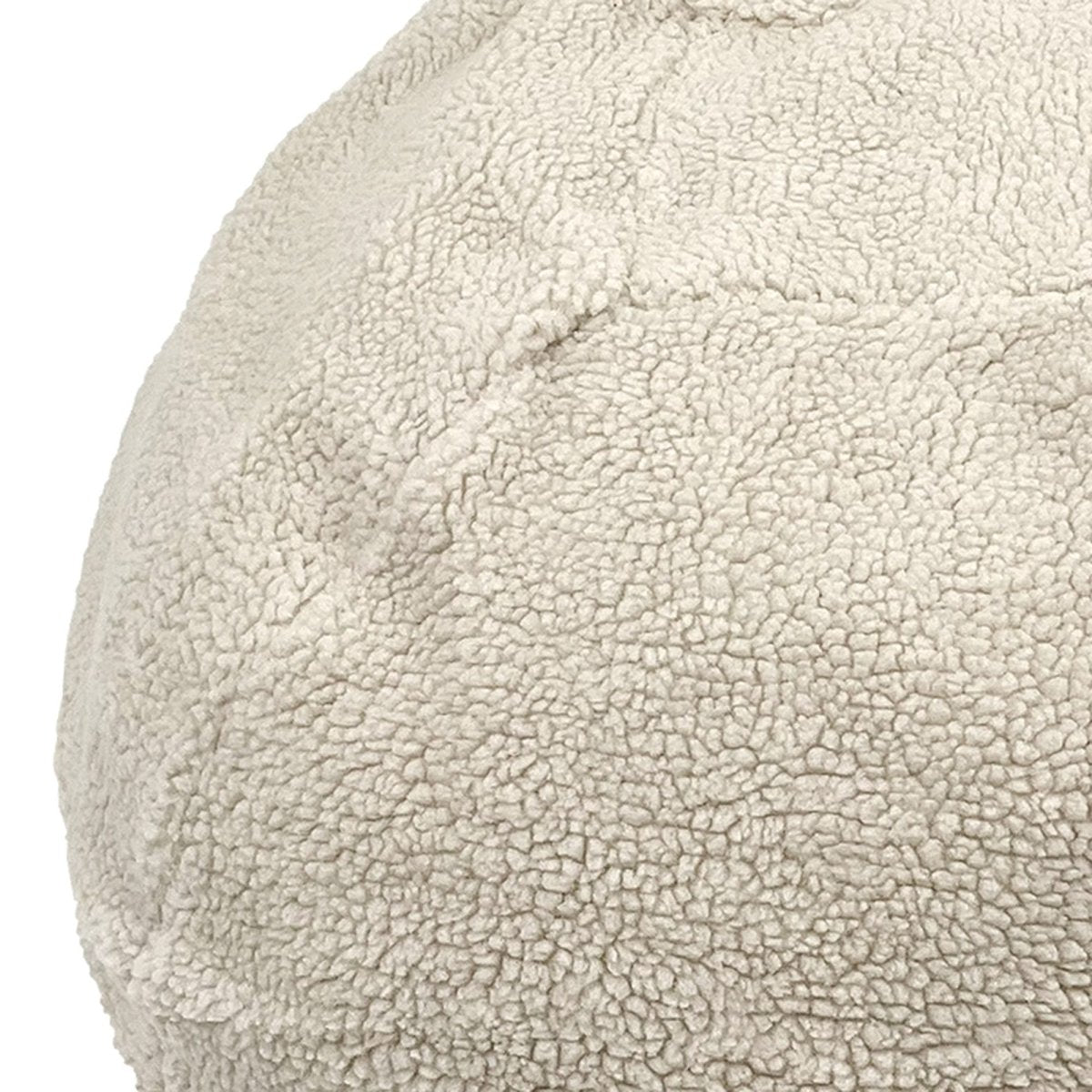 Sherpa Puff Ball Pet Bed