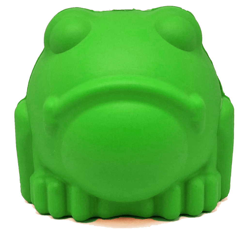 Bull Frog Dog Chew Toy & Treat Dispenser - USA Made | SodaPup