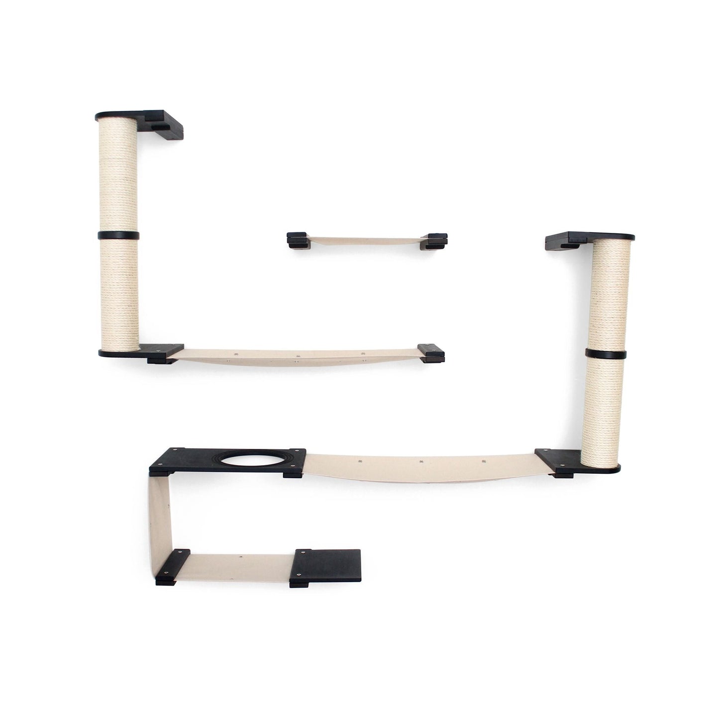 The Roman - A Wall Mounted Cat Scratcher Tree